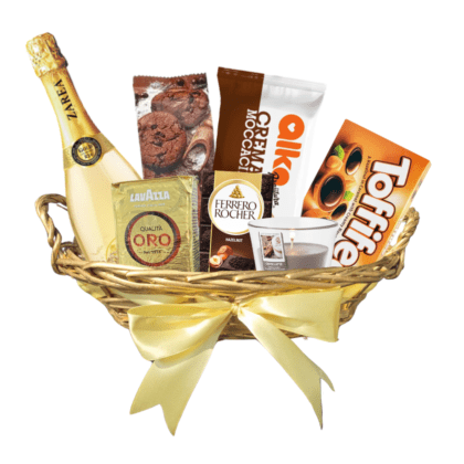 Cos cadou gold premium cu delicii rafinate