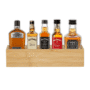 5 miniaturi de 50 ml whisky Jack Daniel's Tennessee în cutie de bambus