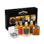 Set cadou whisky Tennessee cu cuburi gheata inox in cutie premium