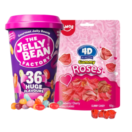 jeleuri peelerz jelly beans capsuni amos 200g dulciuri copii