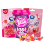 Pachet cu jeleuri inimioare Amos Hearts si Roses si Jelly Beans 36 arome 200g, dulciuri colorate pentru copii.