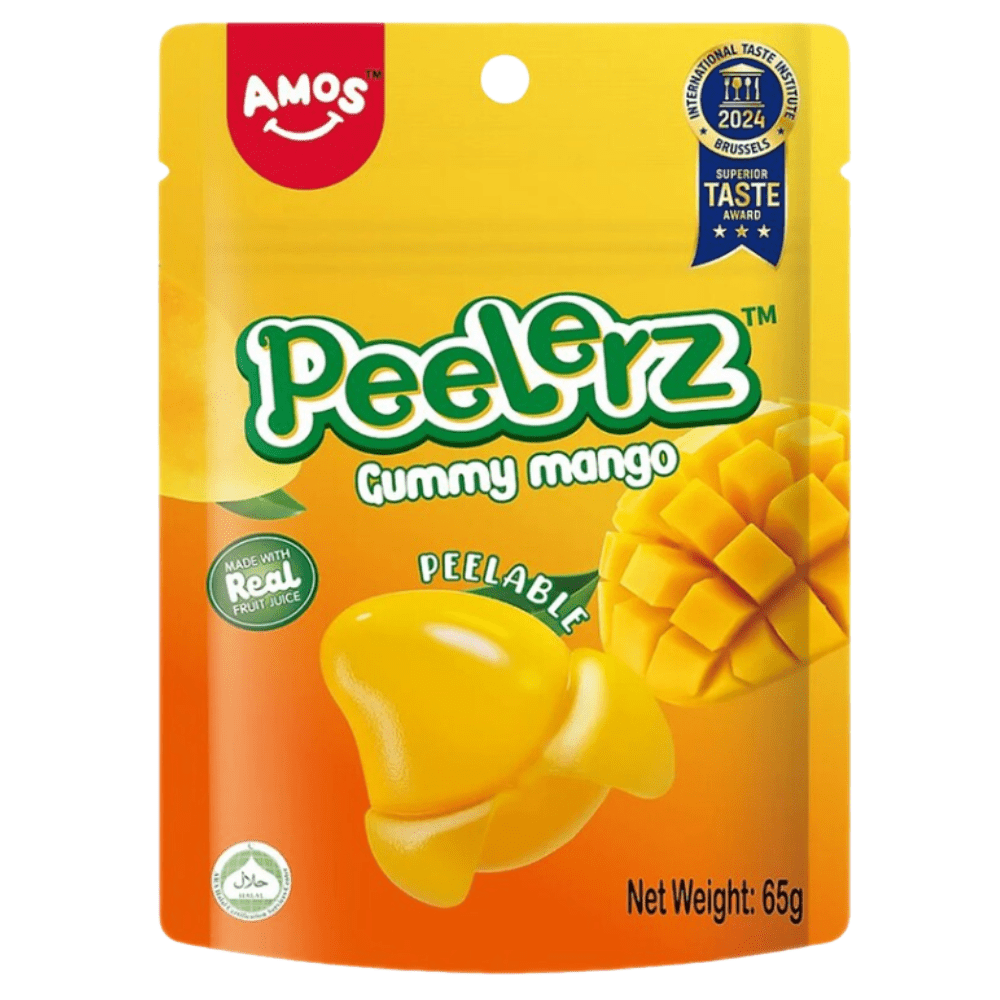 jeleuri mango copii Amos peelable gummy mango