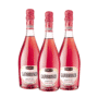 lambrusco zarea rose demidulce 3 sticle 0.75l vin frizzante